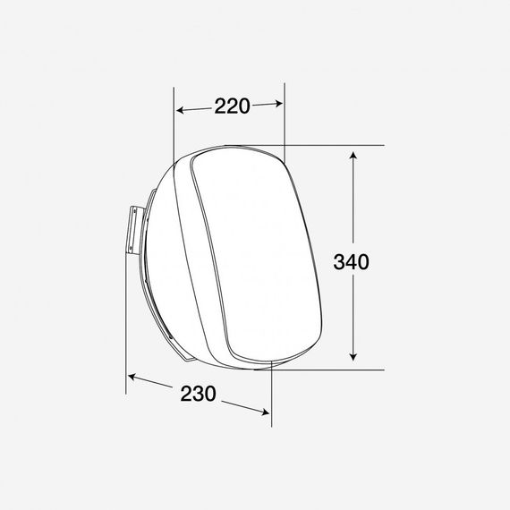 AUDIOPHONY Borneo660B трансляционная АС, 100Вт, динамик 6.5 дюймов