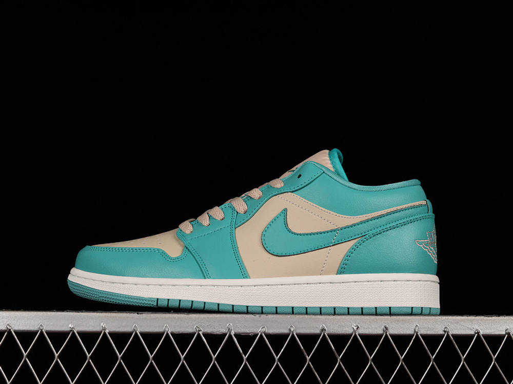 Купить кроссовки Nike Air Jordan 1 Low Tropical Teal в баскетбольном магазине futbasket.ru