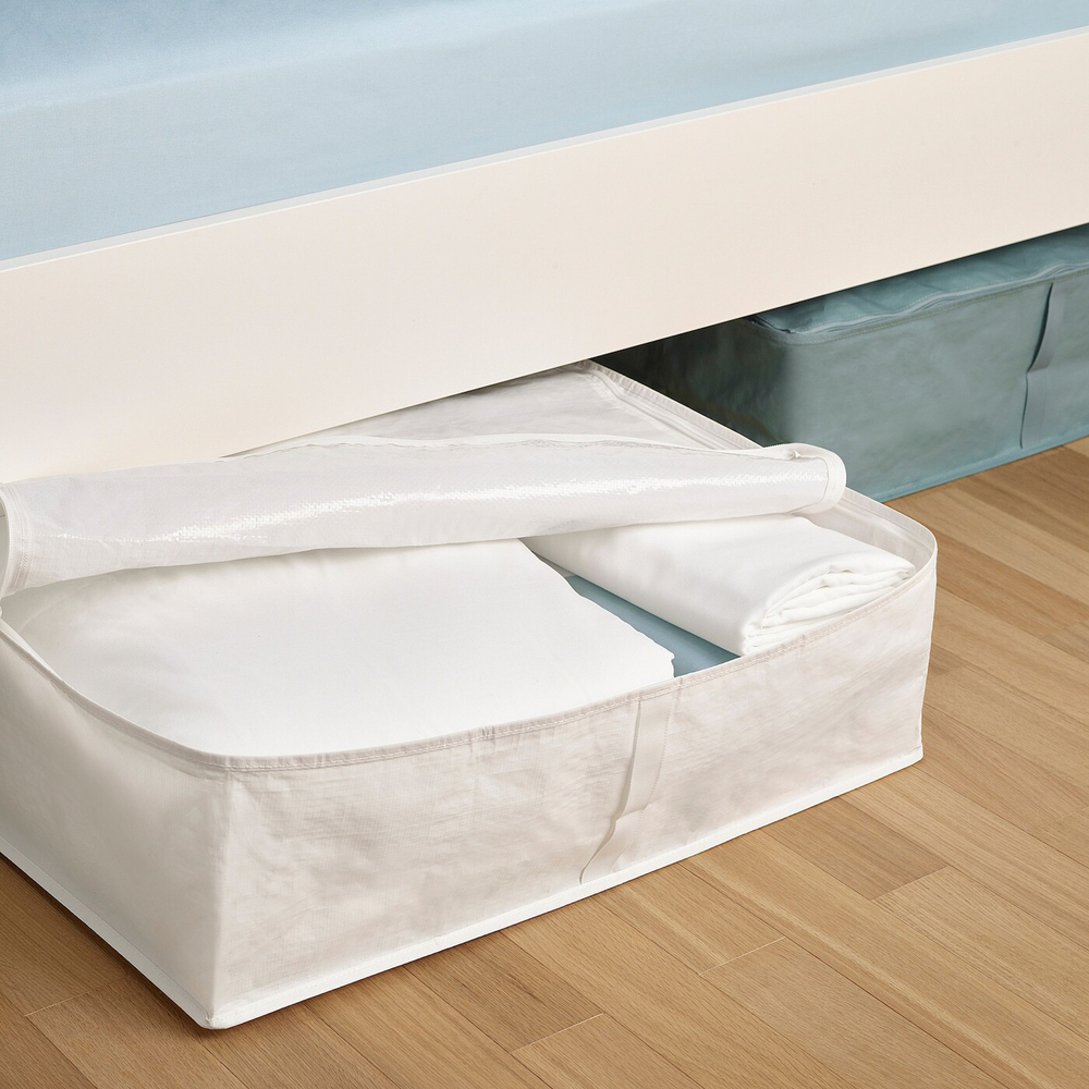 Кофр для хранения IKEA BRUKSVARA (БРУКСВАРА), Белый, 62x53x19 см