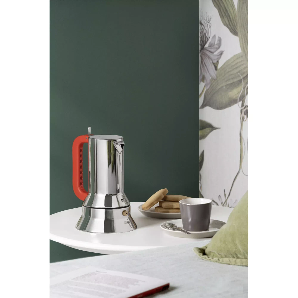 Alessi - Турка кофеварка Эспрессо-машина Manico Forato 150мл / артикул   9090/3 100  / GTIN 8003299455867
