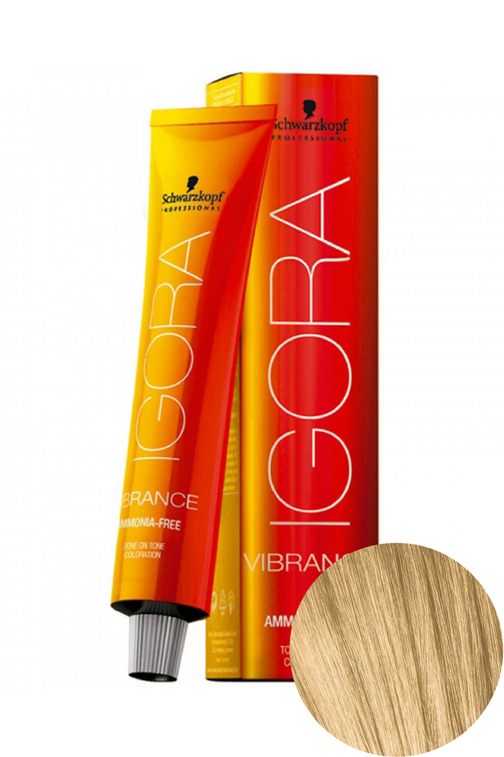 Крем - краска без аммиака Igora Vibrance 9,5-5 Светлый блондин золотистый Schwarzkopf Professional, 60 мл