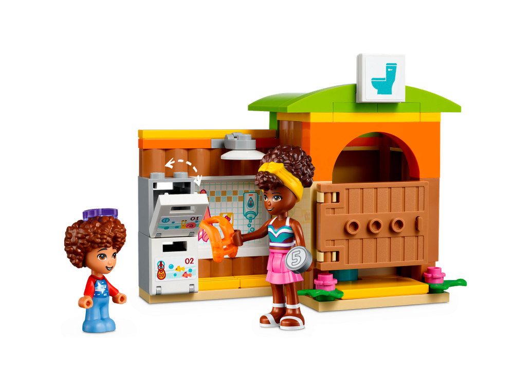 LEGO Friends 41720 «Аквапарк» — горки, бассейн и летние развлечения
