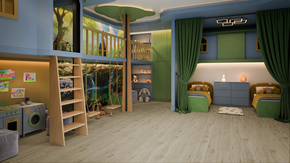LVT-плитка Damy Floor TCM285-15-LVT Дуб Светлый