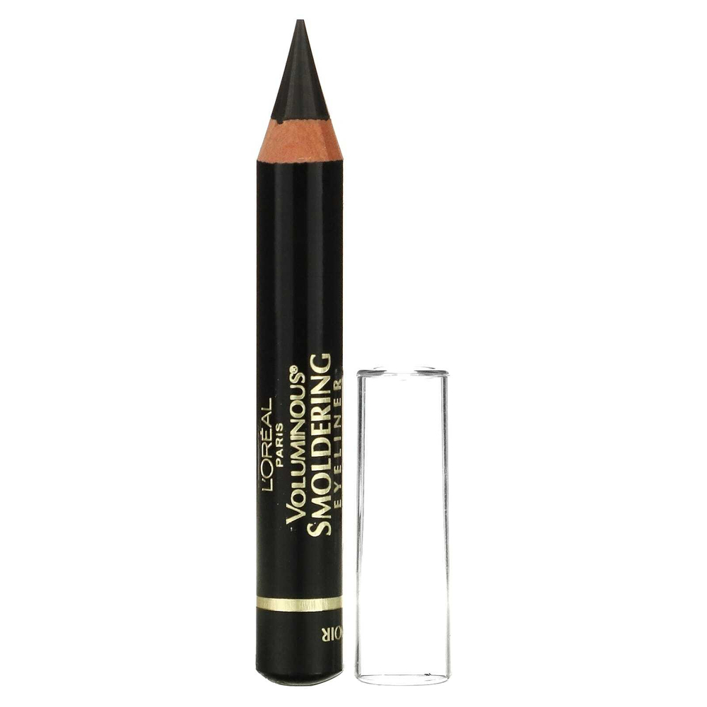 L'Oréal, Voluminous, подводка-карандаш для глаз, оттенок 645 черный, 2,48 г (0,087 унции)