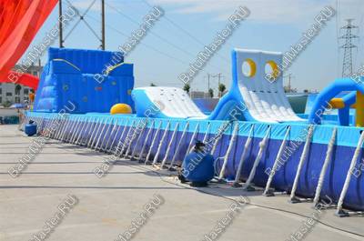 Аквапарк "Морское приключение" размер 25*6*5 м