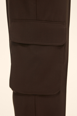 Брюки карго (Classy & Sassy), шоколадные