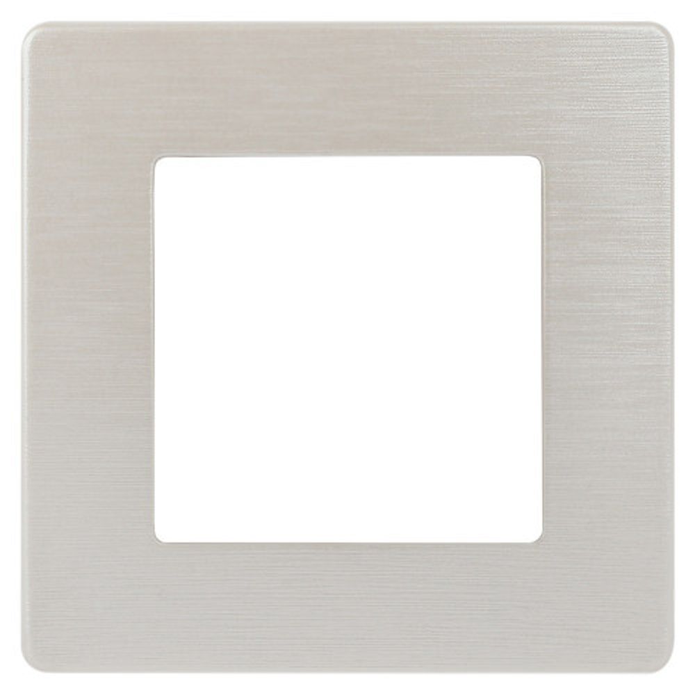 Рамка для розеток и выключателей ЭРА Серия 12 12-5101-15 на 1 пост, Сатин, перламутр