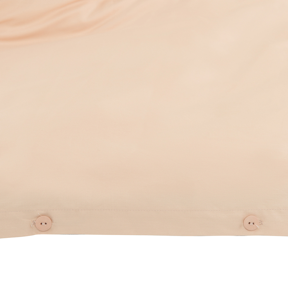 Постельное белье 2 спальное Tkano Essential бежево-розовое TK20-DC0048