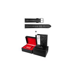 RENOVO Green Water God Quartz Movement Stainless Steel Watchband Watch Men"s Watches Black Dial