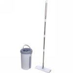 Набор для уборки «Селфи» Чистюля (ведро с отжимом, швабра, две насадки) в цветной коробке 270