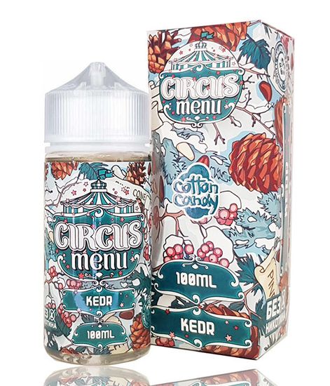 Жидкость Cotton Candy CIRCUS MENU (100 мл, 0 мг) Kedr