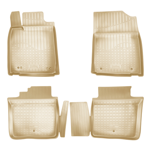 Ковры в салон Norplast/Unidec для Lexus ES VI (2012-2018), Бежевый, арт.NPA11-C47-060-B