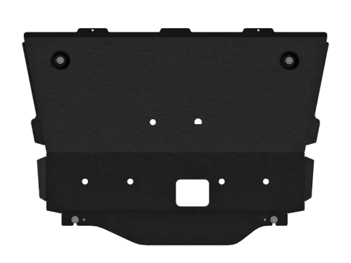 Защита картера двигателя, КПП (1,8 мм, сталь) для Kia Ceed 2018- (V = 1.4T CVT FWD; 1.6 MT FWD), Kia Ceed универсал 2018- (V = 1.4 Turbo CVT FWD), Kia ProCeed 2018- (V = 1.6 Turbo CVT FWD) Sheriff.11.3925 V1