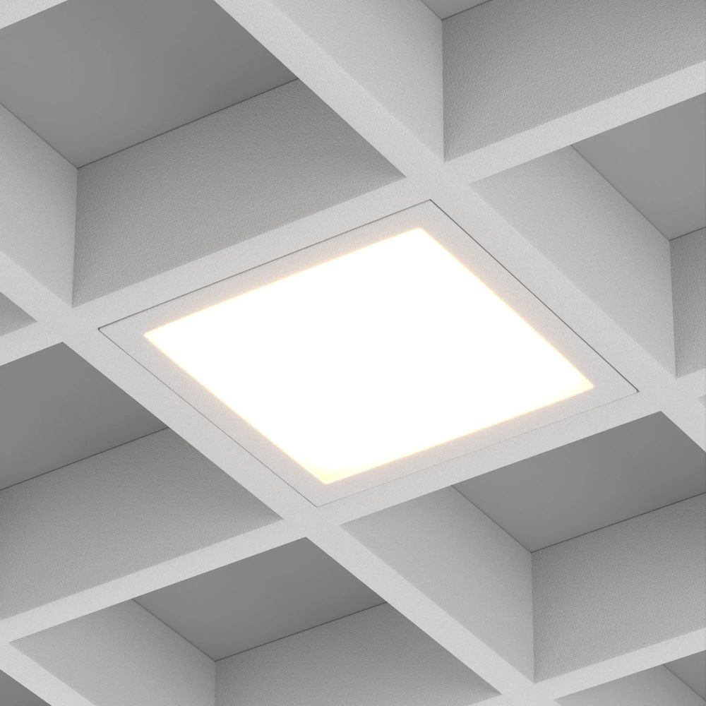 Светильник DL-GRIGLIATO-S90x90-6W Warm3000 (WH, 90 deg, 230) (Arlight, IP40 Металл, 5 лет) 047928