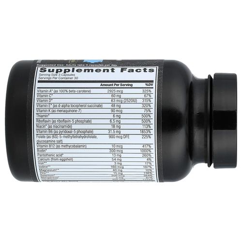 Ancient Nutrition, мультивитамины для мужчин старше 40 лет, 90 капсул