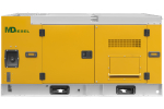 Резервный дизельный генератор МД ЭД-24-Т400-2РКМ29 в шумозащитном кожухе на шасси с АВР