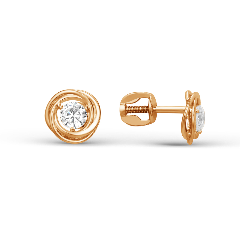 Серьги из золота 585 пробы