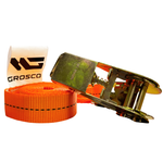 Стяжной кольцевой ремень с храповым механизмом