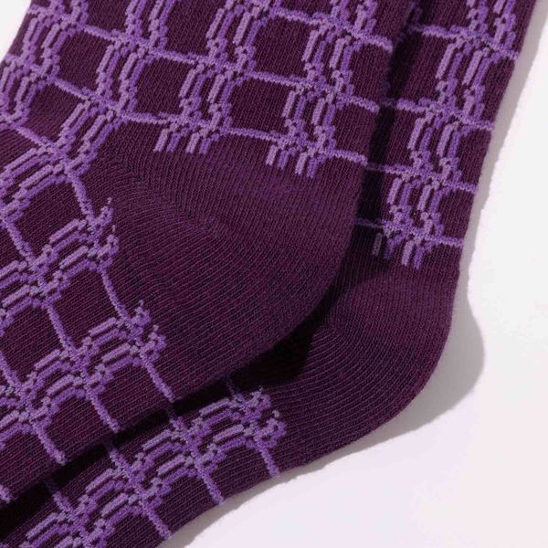 Носки Mesh бордовые - фото 2