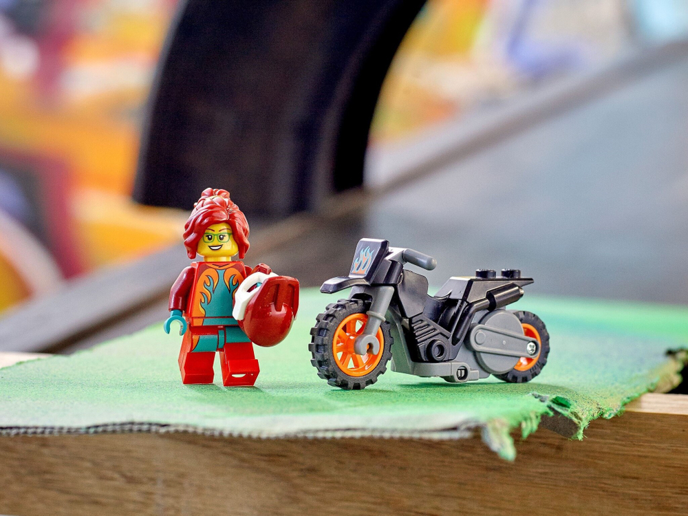 Конструктор LEGO City Stuntz, 60311, Огненный трюковый мотоцикл