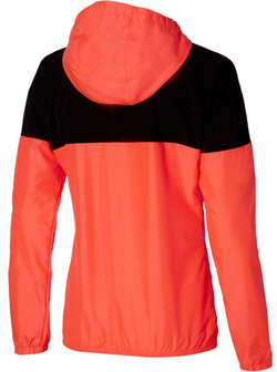 Мужская теннисная кофта Mizuno Hoody Jacket - fierry coral