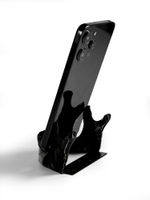 Оригинальная подставка держатель для телефона челюсть, черная