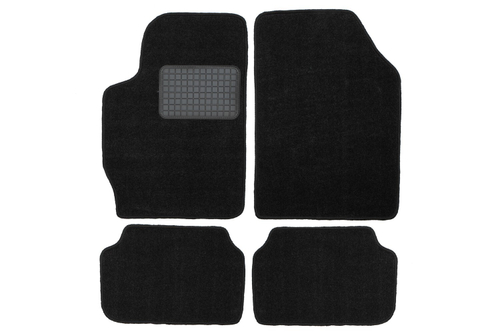 Коврики в салон для универсальные, 4 шт. (текстиль) KLEVERA0N002100
