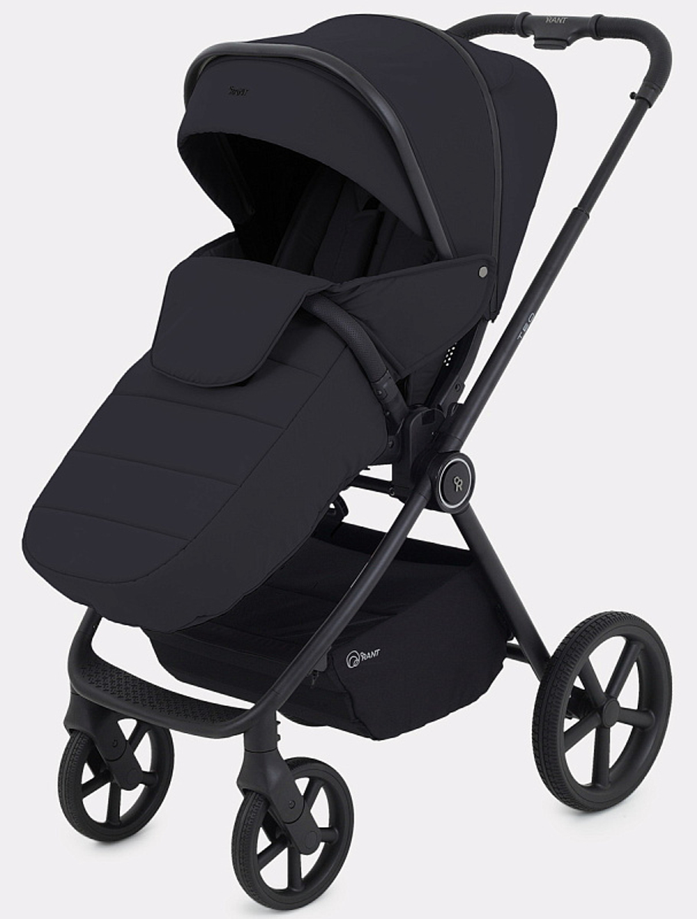 Детская коляска Rant Teo 3 в 1 Black