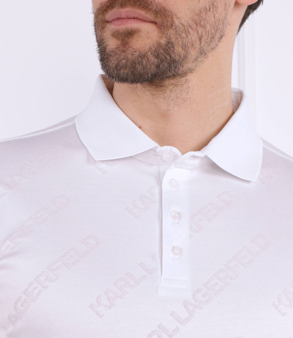 Поло Coreol Karl Lagerfeld - белый(745004 532201)