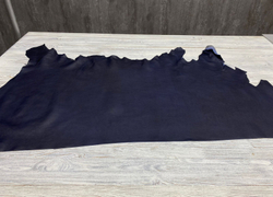 Castagnetto Soft Dark Blue (1,3-1,5 мм), цв. Синий  натуральная кожа