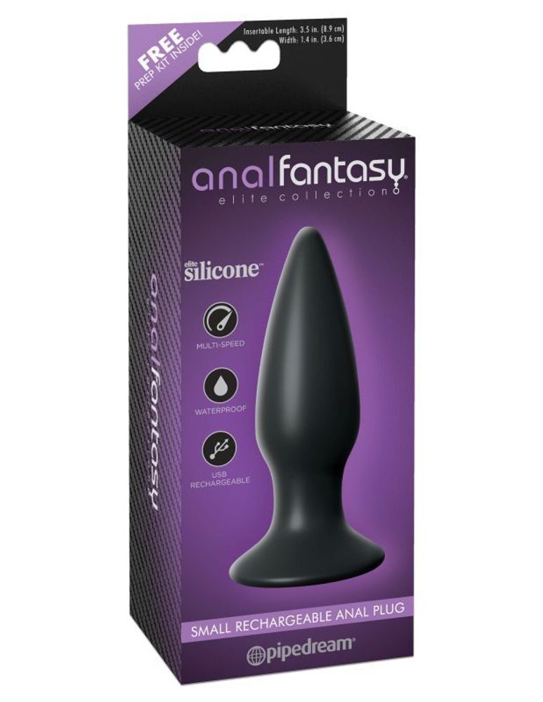 4773-23 PD / Анальная вибропробка малая серии Elite Small Rechargeable Anal Plug