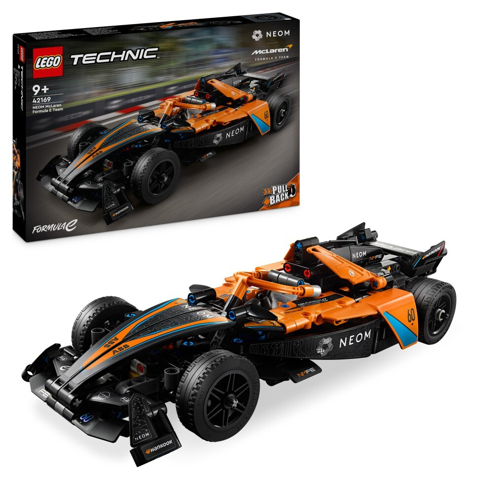 LEGO Technic — Гоночный автомобиль Формулы E NEOM McLaren 42169 / артикул   42169  / GTIN 5702017583549