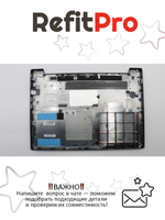 Нижняя часть корпуса (поддон) для ноутбука Lenovo V130-14IKB , серый (5CB0R34916), оригинал