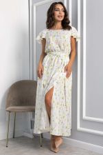 Платье Жара (молочное) П14025-16М LT Collection