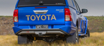 Задний бампер Toyota Hilux Revo 2015+ ARB Summit с интегрированным фаркопом и подножкой