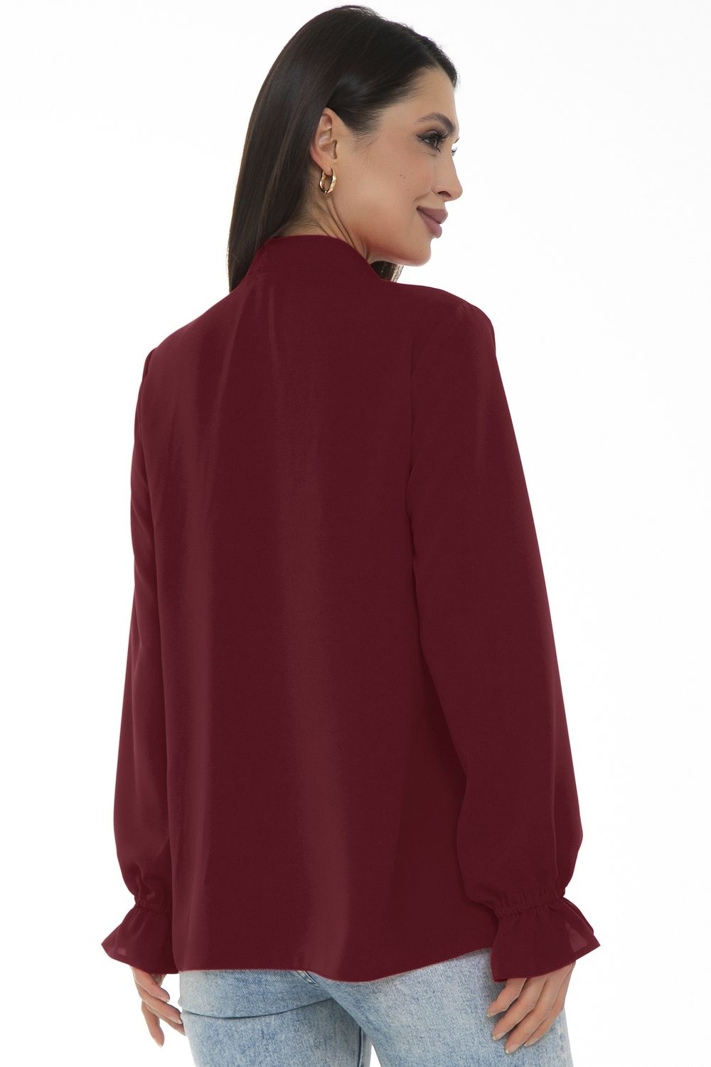 Блуза Модная Люкс (марсала) Diolche