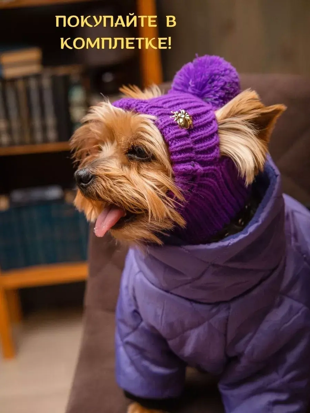 Зимний комбинезон для собак, одежда для животных