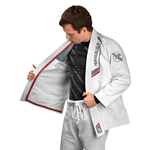 Кимоно Hayabusa Warrior Gold Weave - White