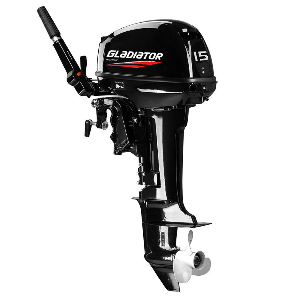 Лодочный мотор GLADIATOR GF15HS 15 л.с. четырехтактный