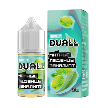 Жидкость (М) Duall Zero (28 мл, 0 мг) Мятные Леденцы Эвкалипт