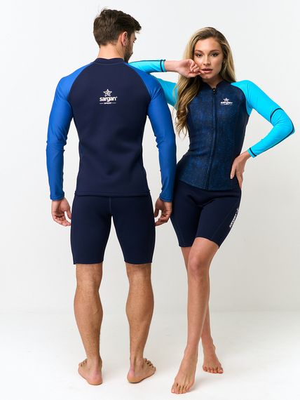 Куртка неопреновая Sargan Sport 1061BL 2 мм синяя