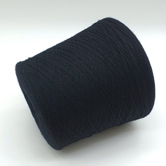 Пряжа CARIAGGI CLASSIC, 2/28 (70% меринос экстрафайн, 30% кашемир) 1400 м/100 м, черный