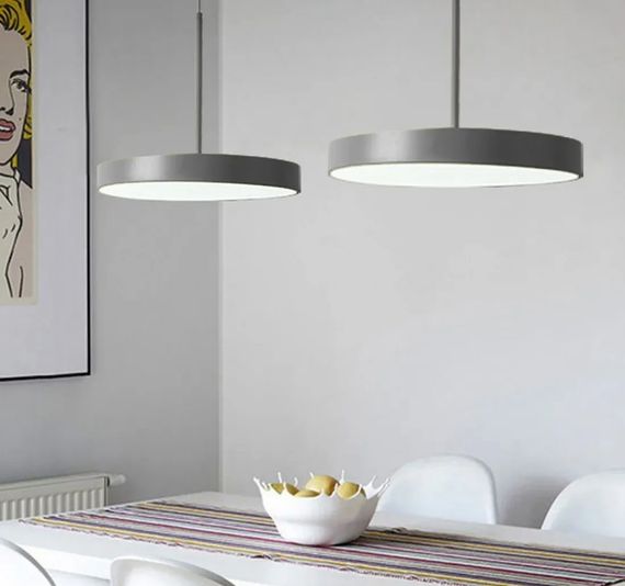 Подвесной светодиодный светильник Imperium Loft Turna One D40 Gray 183488-26