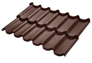 Модульная черепица Bella Sara,  D matt