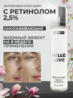 Интенсивный омолаживающий крем с ретинолом