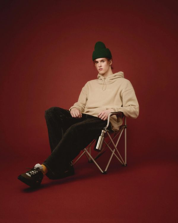 Худи Wrap Мужской Бежевый - фото 2