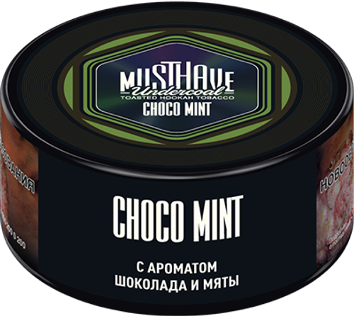 М. Табак для кальяна Must have Choco Mint (Шоколад, мята) 25гр