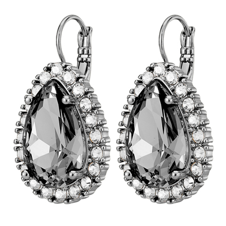 Серьги Dyrberg Kern FIORA SS GREY/CRYSTAL 450078