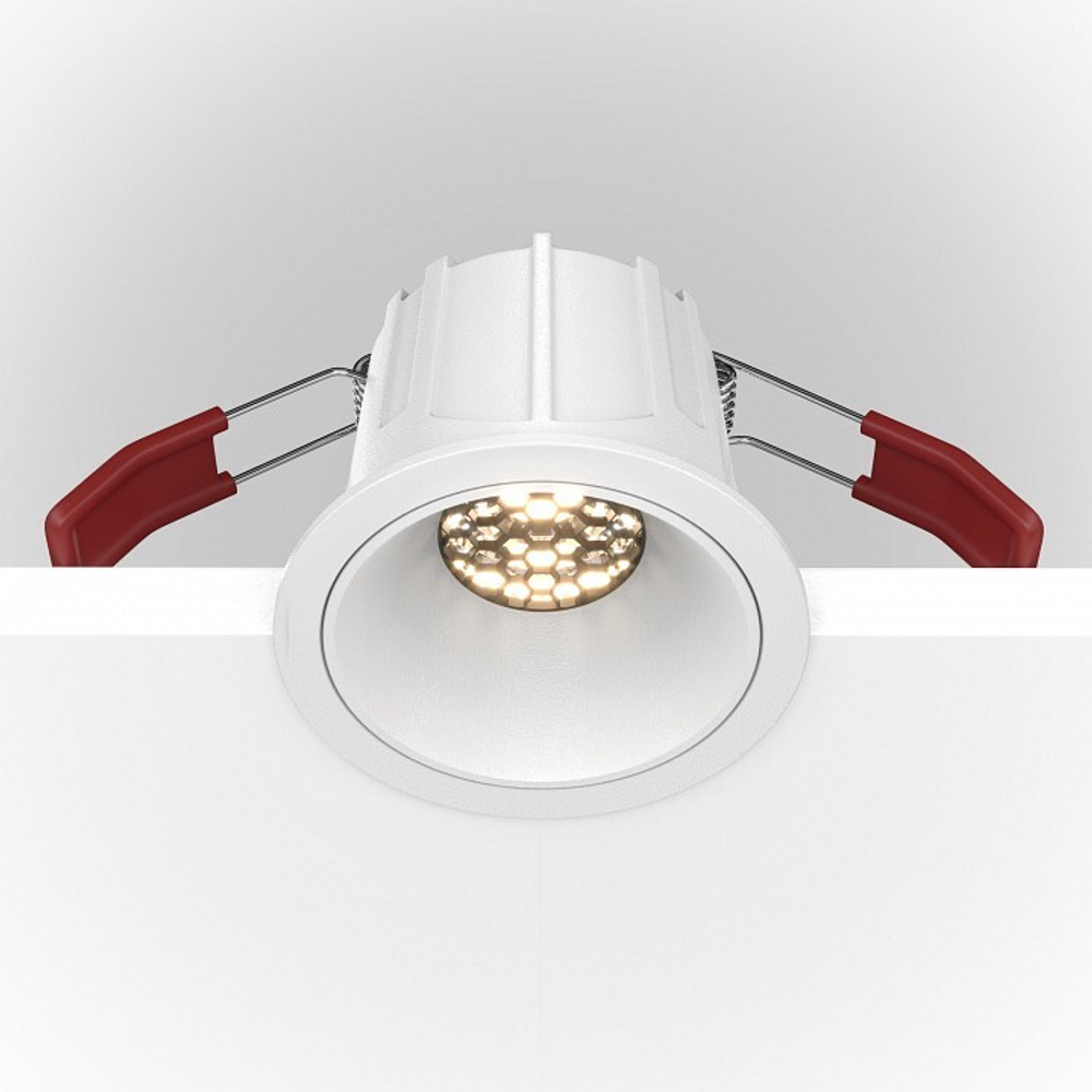 Встраиваемый светильник Maytoni Technical DL043-01-10W3K-RD-W