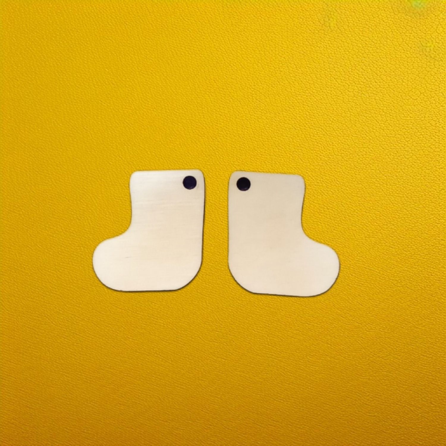 Валенки мини  3,5*2,7см  фанера